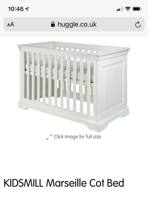 kidsmill marseille cot bed